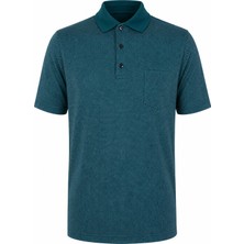 Trender Classic Petrol Erkek Polo Yaka T-Shirt 719