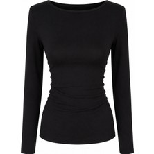 Trender Basic Siyah Kadın Bluz 620