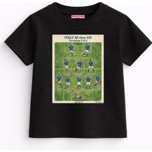 Rabona Fashion Italya Futbol Efsaneleri Çocuk T-Shirt