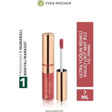 Yves Rocher Mat Bitişli Ultra Yoğun Pigmentli Likit Ruj 12 Saat Kalıcı 7 ml 102. Pembe Bej