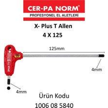 Cer-Pa Cerpa X-Plus T Saplı Alyan Anahtar