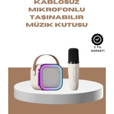 Sepetopia Bluetooth Karaoke Mikrofon ve Hoparlör Seti Taşınabilir