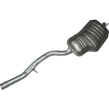 Egzoz Burada Bmw 3.18-3.20 E46 Td Arka Egzoz Son Susturucu 318 - 320 - E-46 Eksoz 1998 ve Üzeri