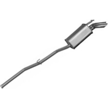 Egzoz Burada Mercedes E200 ve E220 W210 Cdı Arka Borulu Egzoz Susturucu Egsoz Uzun 1998-2002