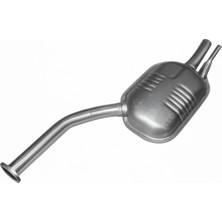 Egzoz Burada Mercedes 190 W201 Orta Borulu Egzoz Susturucu 1987-1993