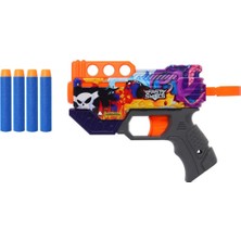 Sinerjim Fast Shots 4 lü Desenli Dart Tabancası