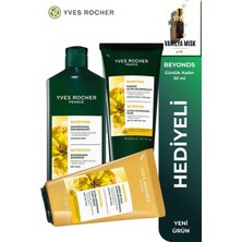 Yves Rocher Kuru ve Çok Kuru Saçlar Için Besleyici Prebiyotik Bakım Seti Şampuan Maske Durulanmaz Krem