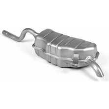 Egzoz Burada Renault Clio 2 Arka Egzoz Susturucu Baskılı 1.6i 16V Eksoz 1998-05