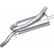 Egzoz Burada Fiat Bravo Hb 1.6 Jtd 16V Arka Egzoz Son Susturucu 2008-14