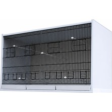İstanbul Kafes - Model Salma3 PVC DOLAP - PVC KAFES - PVC SALMA KAFES (MONTAJLI KURULU GÖNDERİM)