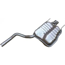 Egzoz Burada Mercedes CLK230 W208 Arka Borulu Egzoz Susturucu Egsoz 1997-2003