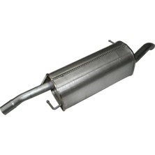 Egzoz Burada Ford Fusion 1.4 Tdcı Arka Egzoz Son Susturucu Ford Fusıon Eksoz 2002-2005