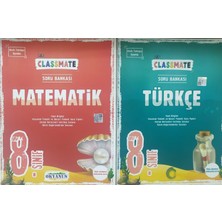 Eser Okyanus Yayınları 8. Sınıf Classmate Matematik+Türkçe  Soru Bankası