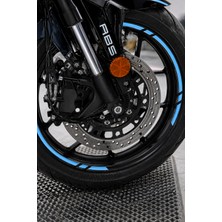 Banxtre Motosiklet Jantı Için Universal Tüm Motorlara Uyumlu Jant Şeridi (8 Parça)