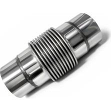 Egzoz Burada 110X100 Egzoz Spirali Tekne Yat Deniz Motorları Marin - Jeneratör Paslanmaz Esnek Spral Flex Boru