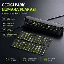 Araç Fosforlu Numaratör Aç-Kapa – Gizlenebilir Telefon Numarası Gösterici