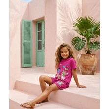 Baby Lory Kids Store Kız Çocuk Labubu Şortlu Takım