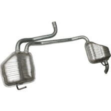Egzoz Burada Ford Mondeo Arka Egzoz Son Susturucu Eksoz Arka Susturucu Çiftli H.b-Sdn 2.0i 16V 1993-1997