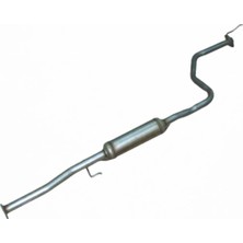 Egzoz Burada Honda Cıvıc Euro 1.4i 1.6i 16V Orta Borulu Egzoz Susturucu Egsoz 1995-2001 Hb Sw