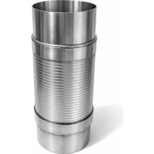 Egzoz Burada 110X360 Kamyon Tır Egzoz Spirali Interlock Borulu Yüksek Kalite Sipral Flex Motor Sarsıntısı Flex