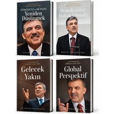 Cumhurbaşkanlığı Yayınları Abdullah Gül Kitap Seti 4’lü | Türkiye’yi ve Dünyayı Yeniden Düşünmek – Demokrasi ve Hukuk Yolunda – Gelecek Yakın – Global Perspektif