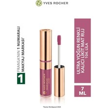 Yves Rocher 7 ml Ultra Yoğun Pigmentli Mat Likit Ruj 12 Saat Kalıcı 104. Lila