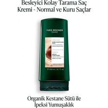 Yves Rocher Besleyici Kolay Tarama Saç Kremi Normal Kuru Saçlar Vegan 200 ml