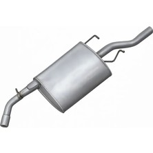 Egzoz Burada Daewoo Nubıra 1.6i 16V Arka Borulu Egsoz Susturucu 1999-2001 Sdn-Sw