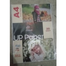 A4 Fotoğraf Kağıdı 20 Sayfa  130 Gsm