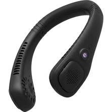 Sepetopia USB Şarjlı 360 Derece Serinlik Sunan Taşınabilir Boyun Fanı