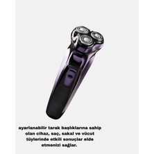 Sepetopia Kompakt Şarjlı Saç Sakal Tıraş Makinesi Kuru Kullanım Özellikli