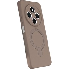 Sepetopia Xiaomi Redmi 14C Regal Magsafe Standlı Kapak - Çöl Titanyum