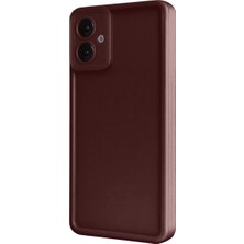 Sepetopia Samsung Galaxy A07 4g Viera Silikon - Bordo