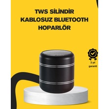 Sepetopia Mini Alüminyum Bluetooth Hoparlör Yüksek Bas Performansı