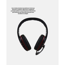 Sepetopia Rahat ve Dayanıklı Mikrofonlu Oyun Kulaklığı – Stereo Ses, Ayarlanabilir Kafa Bandı