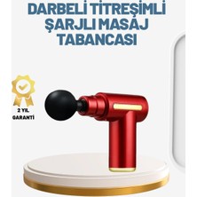 Sepetopia Elektrikli Masaj Tabancası Sessiz Çalışma ve Derin Doku Masajı