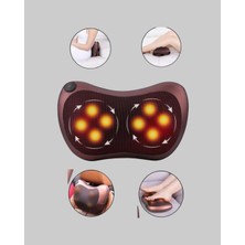 Sepetopia Ergonomik Derin Yoğurmalı Boyun Bel Sırt Masaj Cihazı Priz Çakmak Girişli