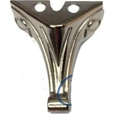Sepetopia Moda Ahşap, Mdf, Sunta Sandık Ayağı, Kutu Ayak 2,5 cm - Nikel