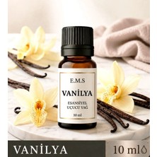 E.M.S VANİLYA Esansiyel Uçucu Yağ Buhurdanlık Yağı Difüzör Esansı Oda Kokusu Esansı MUM ESANSI 10 ML.