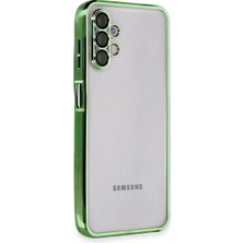 Sepetopia Samsung Galaxy A04S Kılıf Razer Lensli Silikon - Yeşil