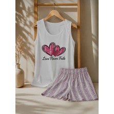 Askılı Kadın Şortlu Pijama Takımı