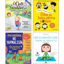 Sabri Ülker Vakfı Yayınları Öfkeli Minikler İçin İyi Hisler Kitabı - Öfke ile Başa Çıkma Yolları - Öfkelendiğinde Ne Yapmalısın? - Bir Kurbağa Gibi Sakin ve Dikkatli Aktivite Kitabı 4'lü Set