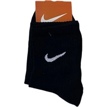 Markahit Unisex Tikli Düz Tenis Spor Çorap (40/45)