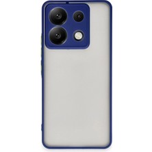 Durukar®   Redmi Note 13 Pro 5g Kılıf Montreal Silikon Kapak - Lacivert