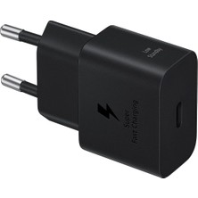Samsung Galaxy A17 5g 25W Hızlı Power Şarj Adaptör Siyah **samsung Türkiye Garantili**