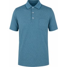 Trender Classic Turkuaz Erkek Polo Yaka T-Shirt 719