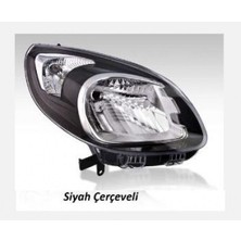 Ayfar Depomix Komple Far Sağ Motorlu [ Renault Kangoo 13 - Siyah Çerçeveli ]