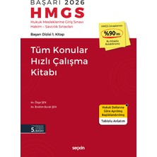Seçkin Yayıncılık HMGS Hızlı Çalışma Kitabı 2026 Mesleki Hazırlık İçin Tüm Konular