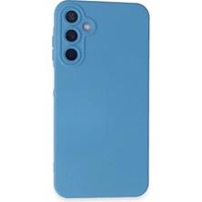 Durukar®  Samsung Galaxy A15 4g Kılıf Nano Içi Kadife Silikon - Mavi