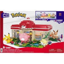 Sepetopia HNT93 Mega Pokémon™ Pokémon Dinlenme Tesisi 648 Parça +8 Yaş